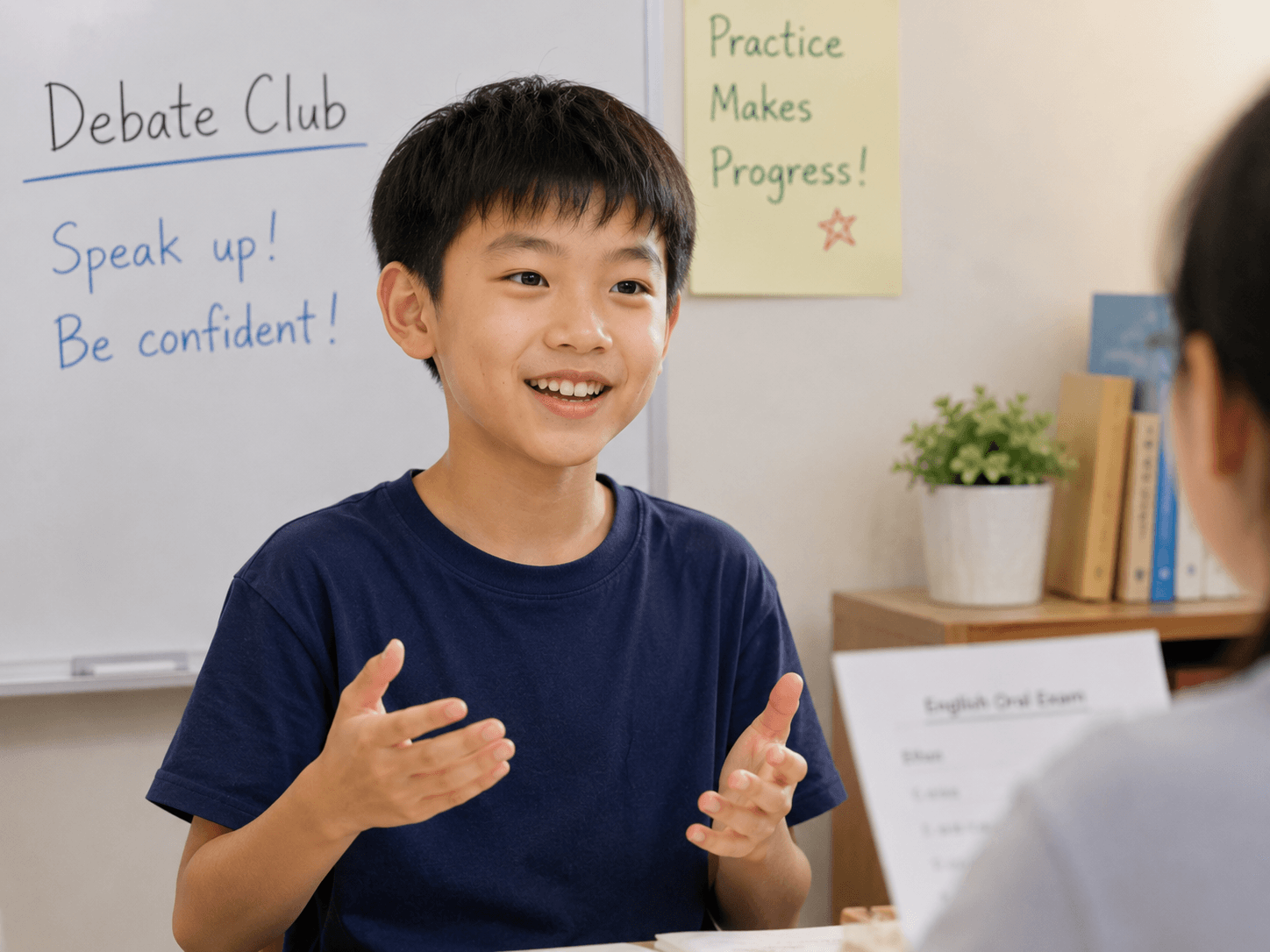 English speaking and confidence